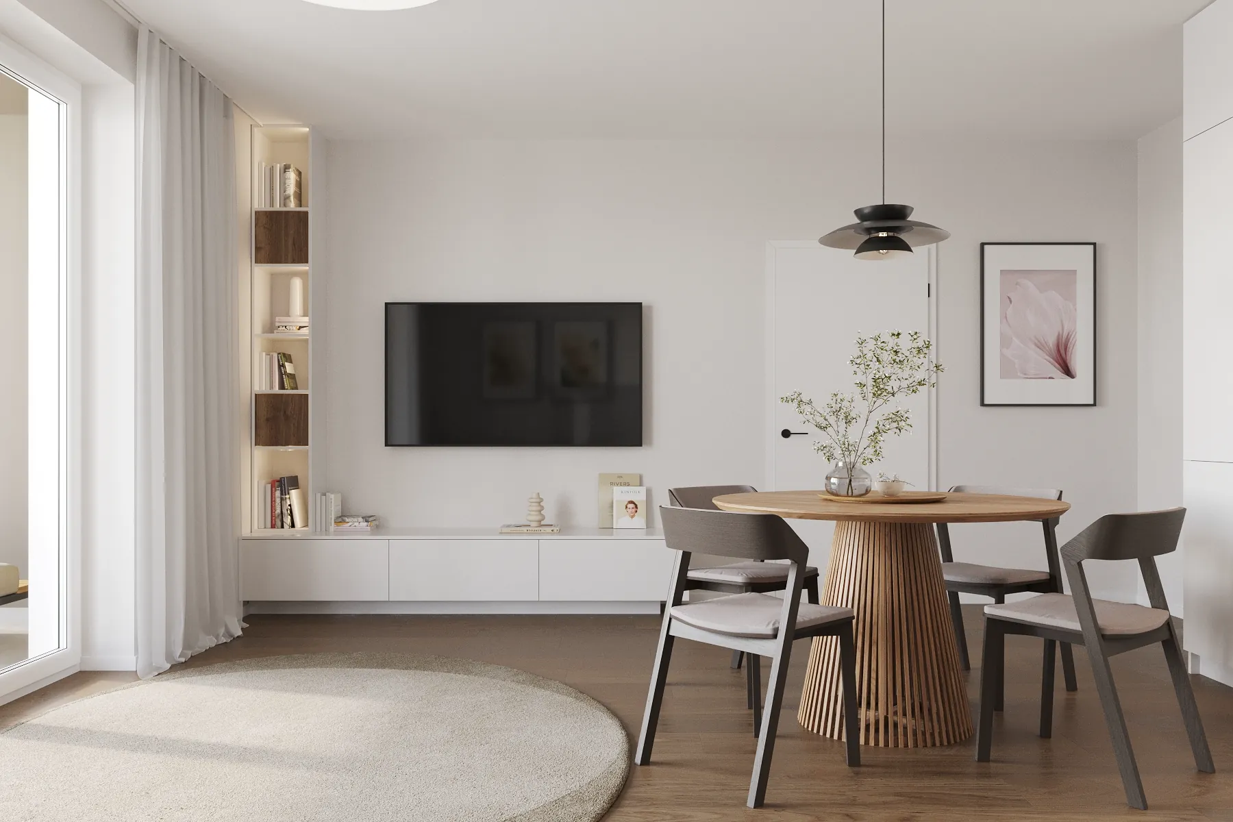 Designová ložnice s hotelovou atmosférou